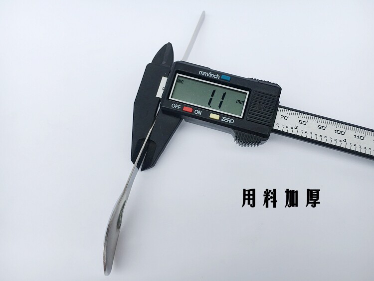 实验室不锈钢称量取样药勺加厚长柄短单头双头粉末药匙微量小勺子-阿里巴巴