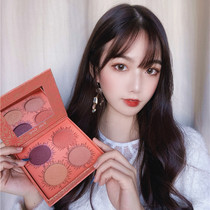 Four colors blush and high light integrated disc female display white sun god orange natural naked makeup student Affordable Rouge