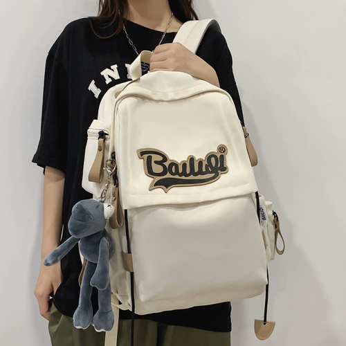 Ранец для школьников, высококачественный ноутбук, рюкзак, сумка через плечо, подходит для студента, в корейском стиле, для средней школы