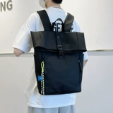 潮牌工装书包男大学生可放电脑16寸笔记本揹包女大容量旅行双肩包