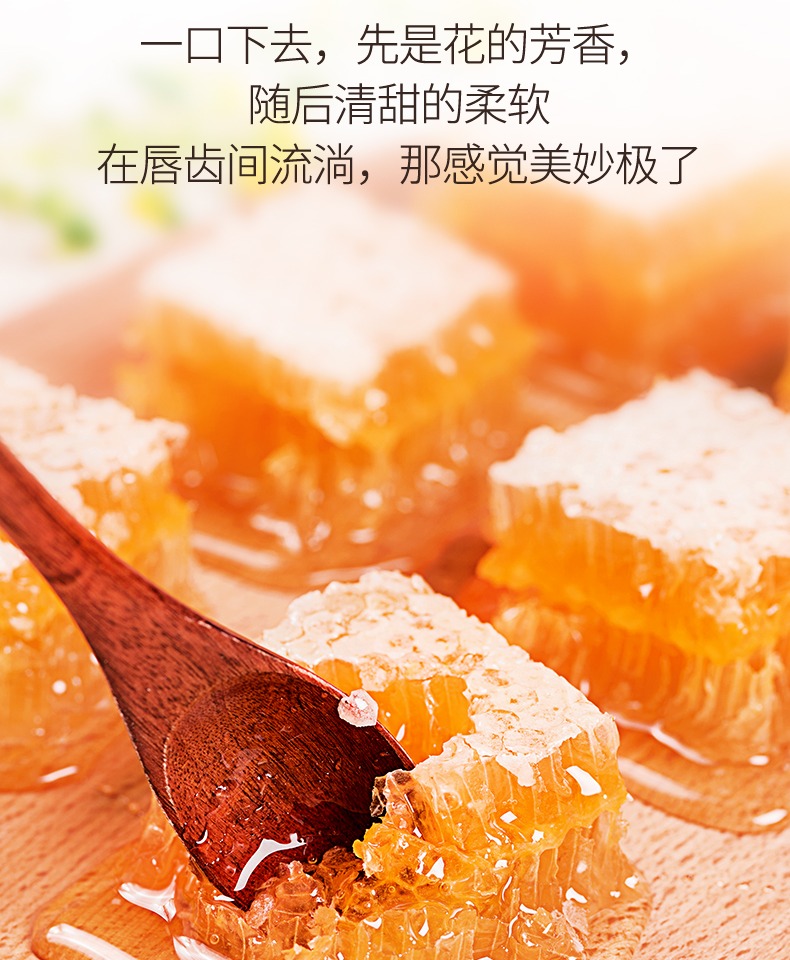 【买1赠1】蜂蜜纯正天然野生蜂蜜礼盒500g