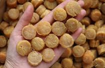 60 heads of Yuanbei Yaozhu fragrant fresh sweet color golden natural dried without adding scallop taste is more fragrant and more delicious