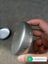 Traffic warning column Anti-collision column cap column closure plated zinc pipe Sub-column lid steel pipe iron cover closure lid