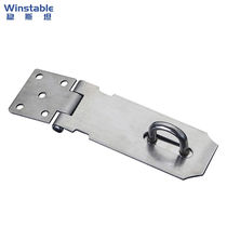 Wenstan stainless steel anti-theft hasp buckle door and window hardware door buckle lock plate cabinet padlock buckle door and window accessories steel