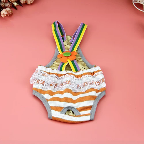 Пятничные подгузники плюшевая собака подгузник размер чая чайная чашка, санитарные собаки физиологические штаны