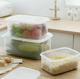 Пластиковый контейнер для хранения, прямоугольная коробка для хранения для фруктов и овощей