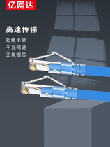 Yiwangda network cable Super six category 6 gigabit network cable Home office five category 5 high-speed computer plug-in router 1 meter
