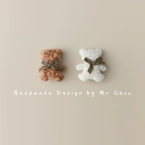 Милая детская заколка для волос, шпильки для волос, детский безвредный аксессуар для волос, с медвежатами, не повреждает волосы