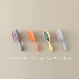 Брендовый маленький милый детский кушон, мультяшный массажер, портативная подушка безопасности, расческа, с медвежатами