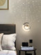 New Xingyue Bedroom Bedside Atmosphere Small Chandelier Corridor Aisle Master Bedroom Internet Celebrity High-End Long Chandelier