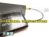 mciro charging mobile phone dac data double head Android to decode ctpedetype-c ear zog tg data line