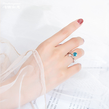 网红时尚戒指银ins小众复古潮韩版个性