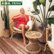 Fuji Sofa Vine Virgin Japanese Living Room HouseHomeBedroom Fuji Chamberroom Outdoor Balcony Villa