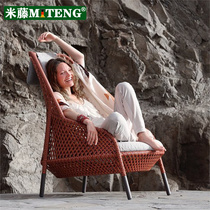 Nordic Outdoor Sofa Wine Tea Several Group of Fuji Designers Leisure Outdoor Terrace Courtyard Vine Chair Sofa