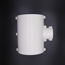 Foaming Pipe Insulation Jacket Accessories 50 50 63 75 90110160 90110160 PVC Diameter Three-way Outsourcing connection sheet
