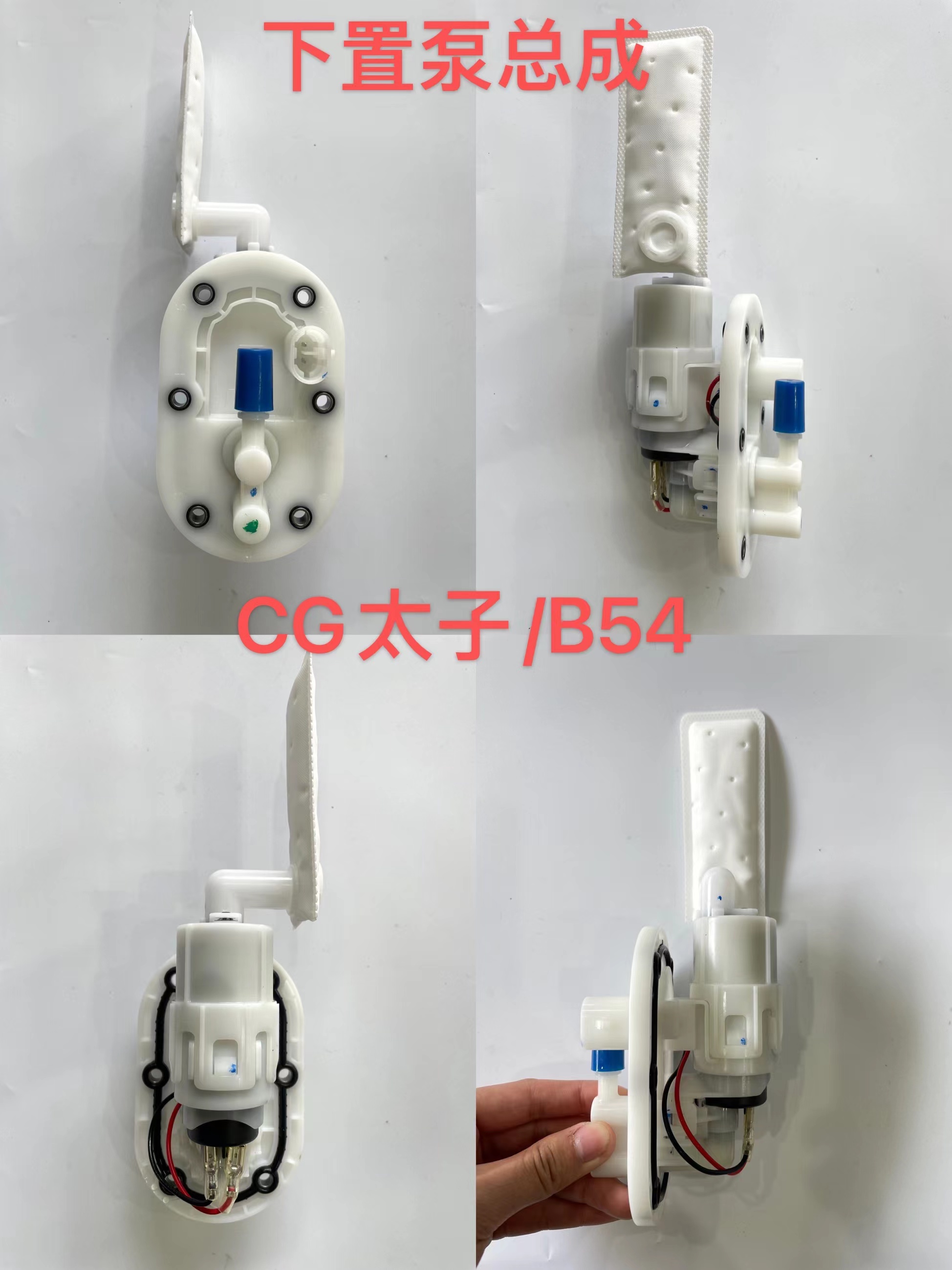 China Four Electric Spray Motorcycle Fuel Pump Assembly CG Prince - B54 is suitable for various systems such as Ye Sheng