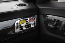 IO STUDIO small bouquet cute car clip aromatherapy couple gift hand letter with hand gift car outlet holding incense