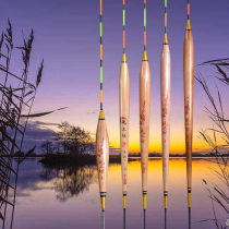 Handmade reed slender body mixed fish float short-footed high-sensitivity crucian carp float light mouth winter fishing tilapia float bottom fishing