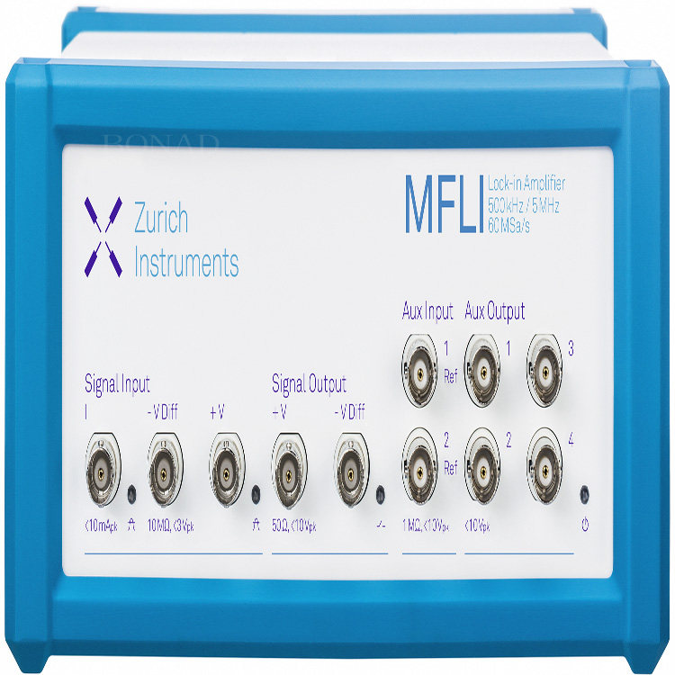 MFLI 500kHz瑞士苏黎世锁相放大器量子纳米电子学/光学斩波器应用