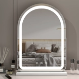 Настольный туалетный столик с подсветкой, умное большое зеркало