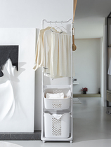 Day Style Home Dirty Laundry Basket Containing Clothing Hanghanger Towel Bathroom Shelve Dirty Laundry Basket Dirty Clothes With Wheels