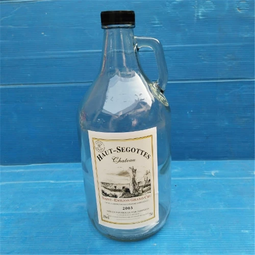 High -Lend Home пустая бутылка Калифорния 2/10 кот из красного вина уплотнение бутылочка стекло бутылка бутылка Склявище вино -брюшное контейнер