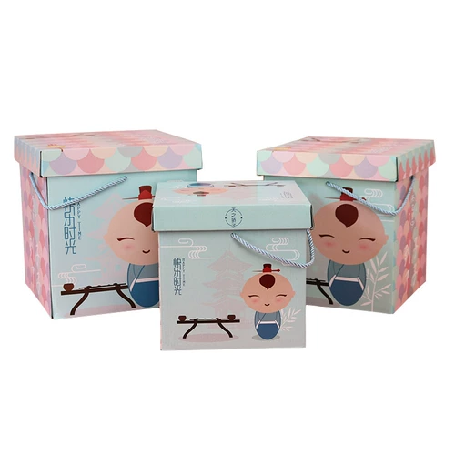 Детская подарочная коробка, портативный набор