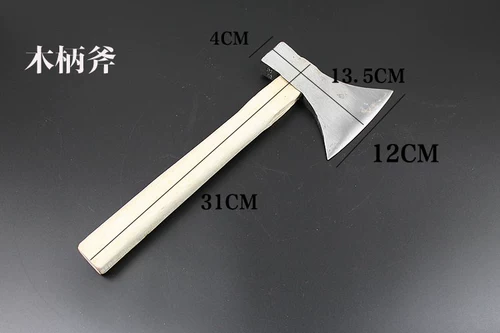 Древесный топор кемпинг Firewood Axe to Forge Axe, Деревянная ручка с двумя срезом, вырезанный опор
