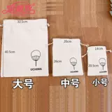 Сумка для хранения, портативный ретро тканевый мешок, на шнурках