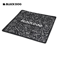 BLACKDOG Black Dog Ultrasonic Picnic Mat Moisture-proof Mat Thickened Folding Beach Lawn Dirty-Resistant Camping Cushion