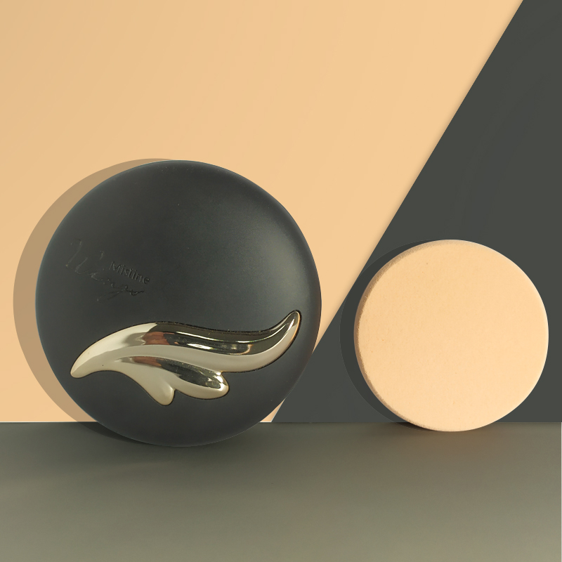 Renmei latex powder powder replacement 2 pieces of powder powder powder round dry powder soft