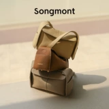 Songmont Серия мини-карнизных сумок Yamashita Arimatsu с крючками для ушей, сумка-хобо из воловьей кожи первого слоя