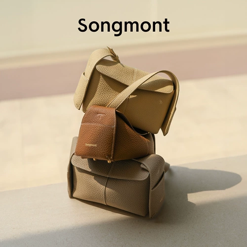 Songmont Маленькая кожаная универсальная сумка через плечо подходит для мужчин и женщин, воловья кожа