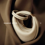 Songmont Кожаная вместительная и большая сумка на одно плечо, воловья кожа