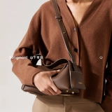 Songmont Маленькие клипсы, кожаная портативная сумка через плечо, воловья кожа