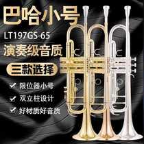 New Yamaha trumpet LT197GS-65 gold silver-plated phosphor bronze beginner adult grade examination performance