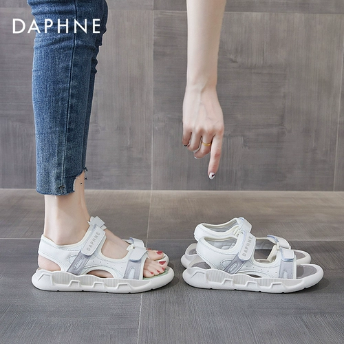 Сандалии, летняя обувь, спортивные туфли для отдыха, из натуральной кожи, 2023