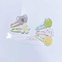 Lily studio handmade pet headdress Teddy Yorkshire Shih Tzu Marzis cute cartoon BB clip