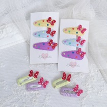 Lily studio handmade pet headdress Teddy York Schmarzis Point Butterfly Bow Clip