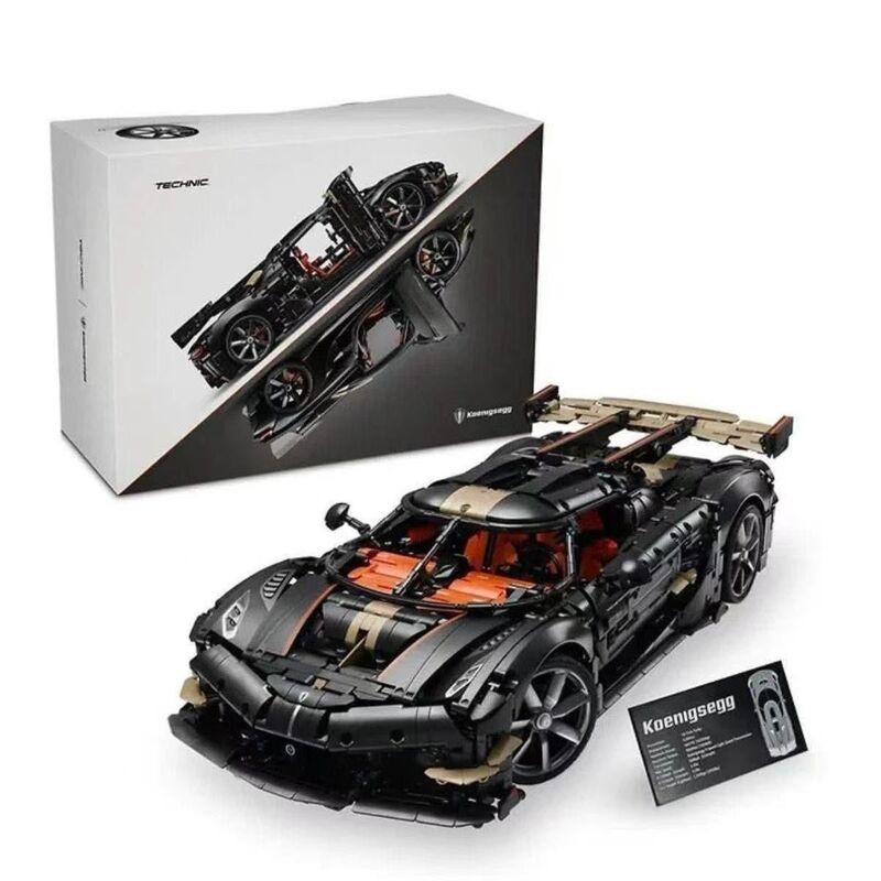 Koenigsegg 42232 Building Block Remote Control Car Model, Large and Difficult Mechanical Assembly Toy for Boys Koenigsegg 42232 Building Block Remote Control Car Model, Large and Difficult Mechanical Assembly Toy for Boys