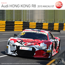 HOBBY NUNU 1 24 AUDI HONG KONG R8 Audi racing assembly model PN24028]
