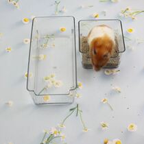 Hamster Special Toilet Bathroom Bath Bath Tub Toilet Tub Bathroom bath Pee Sand Basin Supplies Hedgehog Wash Basin
