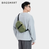 bagsmart Мужская сумка через плечо, нагрудная сумка, спортивная сумка на одно плечо, рюкзак, поясная сумка