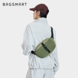 bagsmart Мужская сумка через плечо, нагрудная сумка, спортивная сумка на одно плечо, рюкзак, поясная сумка