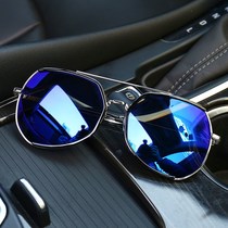 Reflective sunglasses 2021 new male and female drivers driving clams goggles nets red identical trends big frame sunglasses women