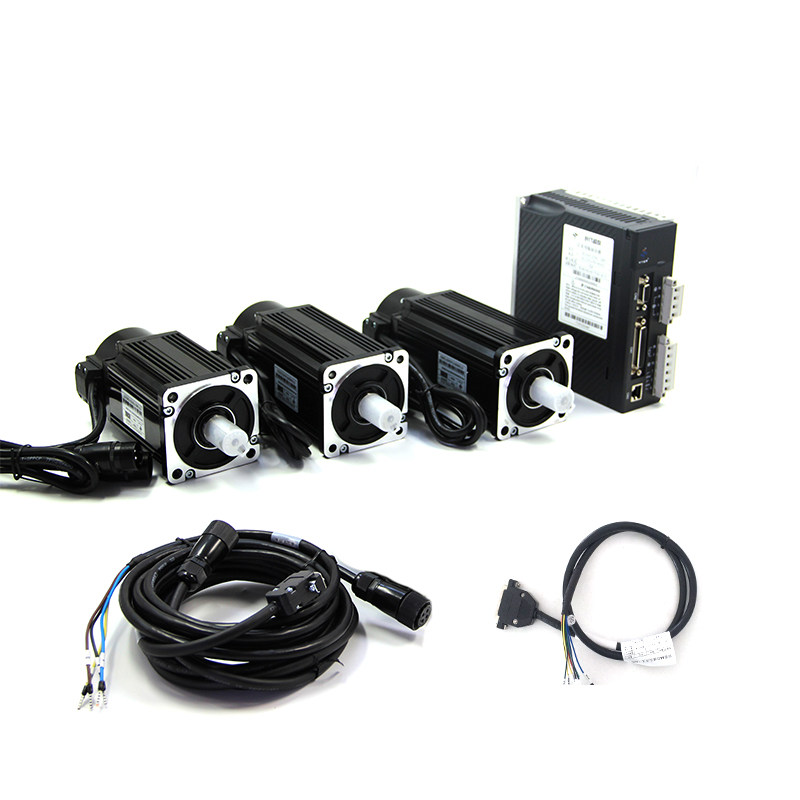 400W750W1KW1500W3800W permanent magnet synchronous AC 220V servo motor driver set spot