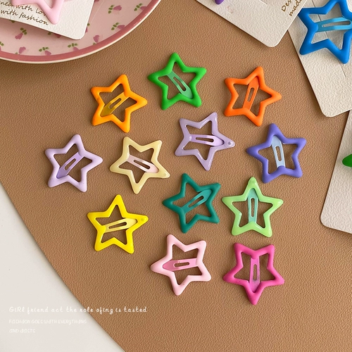 Милая заколка для волос, детская заколка-крабик, аксессуар для волос, челка