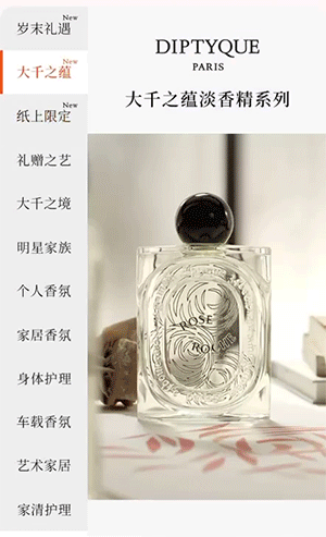 香氛行业案例-视频海报效果展示