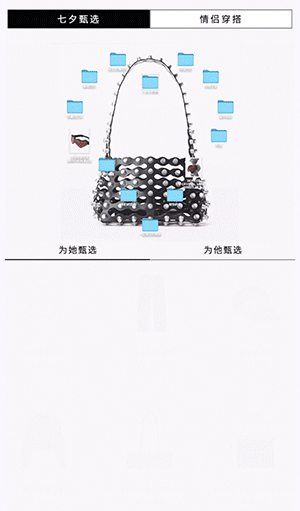 双重卡盘内嵌套轮播 多组淡入组合缩放动画
