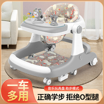 Baby walker anti-o-leg two-in-one baby learning to drive baby artifact boy and girl anti-slip anti-rollover stroller
